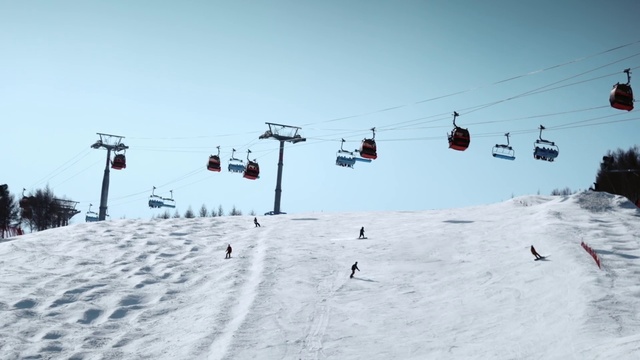 Video Reference: Sky, Snow, Slope, Outdoor recreation, Winter sport, Tree, Freezing, Terrain, Recreation, Fun