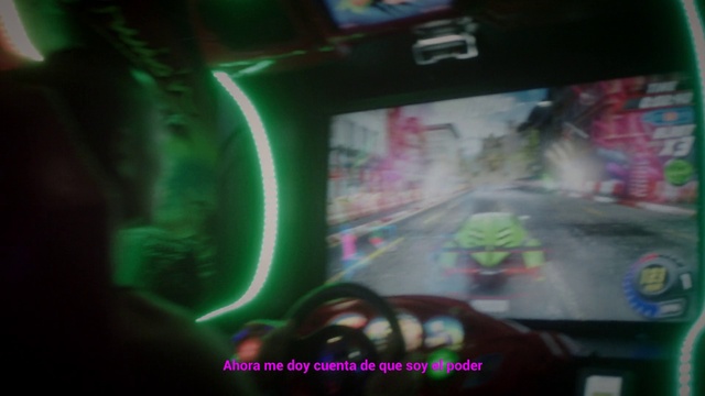 Video Reference: Automotive lighting, Entertainment, Magenta, Recreation, Font, Electronic device, Technology, Display device, Gadget, Event