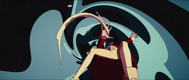 Video Reference: Cartoon, Human body, Black hair, Art, Fictional character, Font, Circle, Animated cartoon, Graphics, Cg artwork