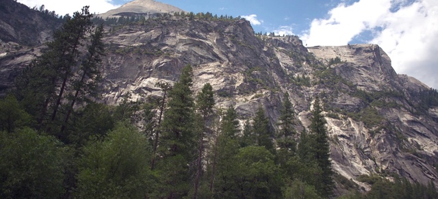 Video Reference: Cloud, Sky, Mountain, Plant, Plant community, Natural landscape, Tree, Larch, Bedrock, Highland