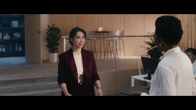 Video Reference: Plant, Coat, Flash photography, Gesture, Houseplant, Blazer, Formal wear, White-collar worker, Event, Fun