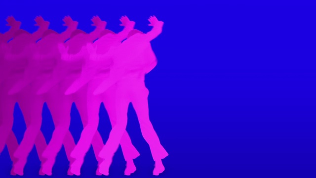 Video Reference: Blue, Purple, Azure, Gesture, Violet, Font, Visual effect lighting, Electric blue, Art, Magenta