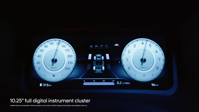 Video Reference: Vehicle, Car, Home appliance, Font, Measuring instrument, Personal luxury car, Circle, Clock, Electric blue, Auto part