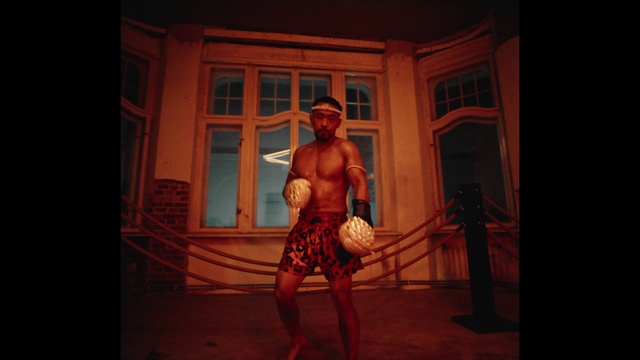 Video Reference: Flash photography, Window, Entertainment, Barechested, Performing arts, Chest, Event, Fashion design, Choreography, Performance art