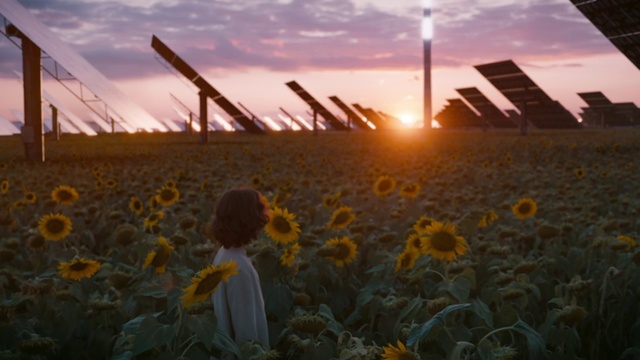 Video Reference: Flower, Cloud, Sky, Plant, Daytime, Ecoregion, People in nature, Light, Nature, Orange