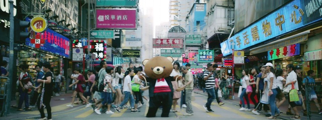Video Reference: Footwear, Jeans, Photograph, Building, Infrastructure, Temple, Travel, Public space, Road, People