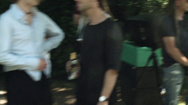 Video Reference: Sleeve, Entertainment, Event, Thigh, Midnight, Fun, T-shirt, Music, Darkness, Fashion design