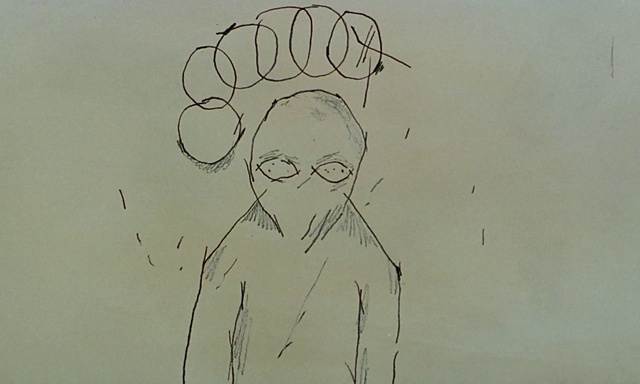 Video Reference: Nose, Human body, Jaw, Gesture, Art, Font, Thumb, Child art, No expression, Drawing