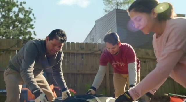 Video Reference: Sky, Shorts, Tree, Leisure, Recreation, Cloud, Cap, T-shirt, Grass, Fun