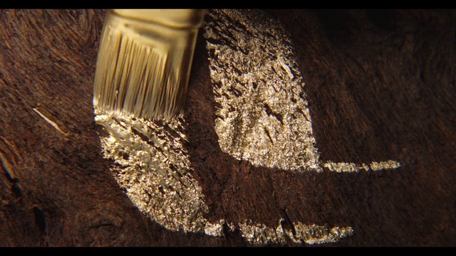 Video Reference: Wood, Gold, Tints and shades, Font, Metal, Art, Natural material, Darkness, Shadow, Rock