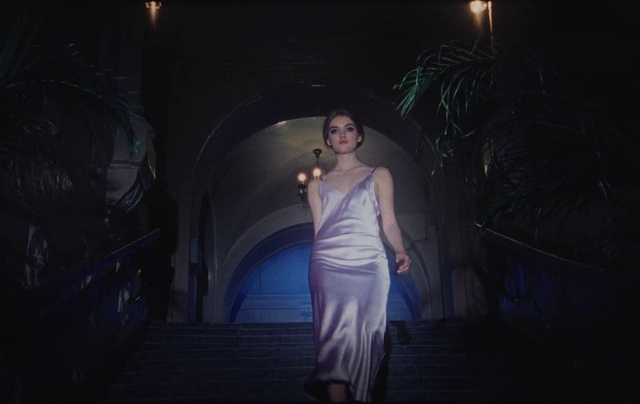 Video Reference: Purple, Flash photography, Performing arts, Entertainment, Midnight, One-piece garment, Fashion design, Electric blue, Event, Formal wear