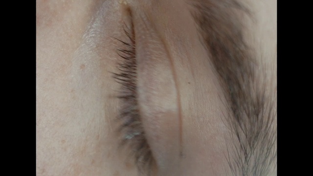 Video Reference: Head, Hand, Eye, Eyelash, Human body, Cosmetics, Tints and shades, Fur, Fashion accessory, Peach
