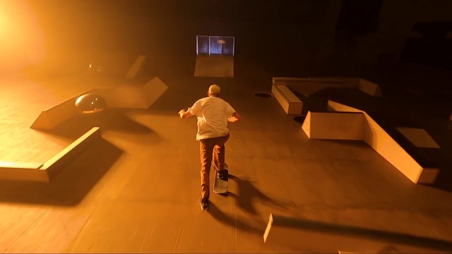 Video Reference: Bicycle, Flooring, Rolling, Wood, Fun, Art, Entertainment, Recreation, Darkness, Road