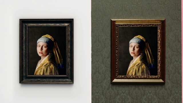 Video Reference: Cheek, Outerwear, Eye, Facial expression, Picture frame, Human, Art, Paint, Rectangle, Headgear