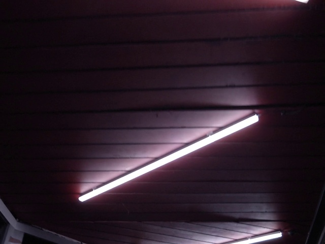 Video Reference: Building, Sky, Electricity, Wood, Magenta, Tints and shades, Darkness, Space, Ceiling, Metal