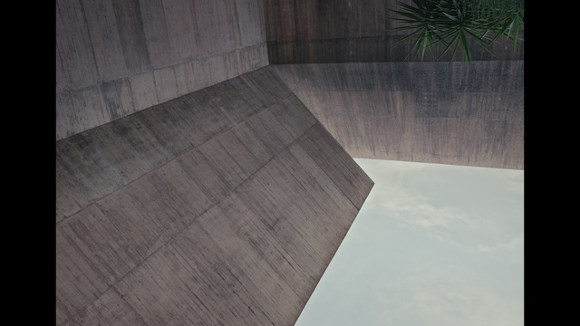 Video Reference: Rectangle, Wood, Grey, Composite material, Cloud, Tints and shades, Concrete, Hardwood, Plant, Sky