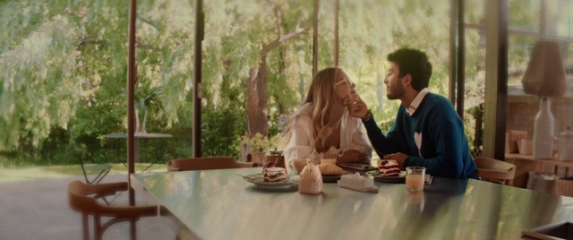 Video Reference: Table, Tableware, Food, Furniture, Plant, Leisure, Wood, Happy, Plate, Desk