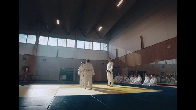 Video Reference: Dobok, Martial arts uniform, Karate, Japanese martial arts, Combat sport, Contact sport, Martial arts, Kung fu, Flooring, Striking combat sports