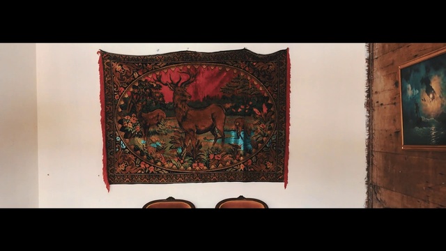 Video Reference: Brown, Rectangle, Sleeve, Art, Font, Wood, Tints and shades, Pattern, Painting, Visual arts