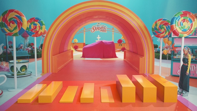 Video Reference: Property, World, Interior design, Architecture, bounce house, Yellow, Leisure, Flooring, Recreation, Magenta