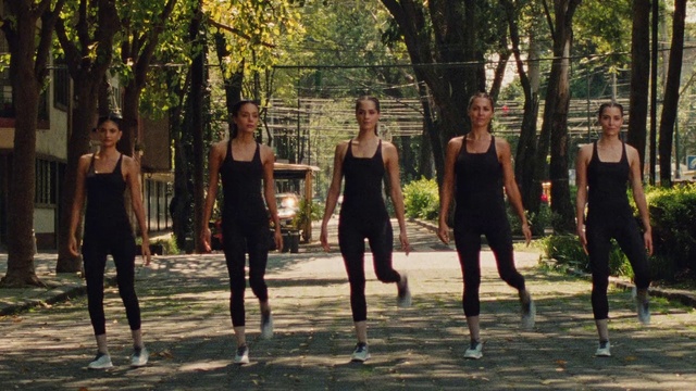 Video Reference: People in nature, Active pants, Tree, Entertainment, Happy, Performing arts, Sportswear, yoga pant, Dance, Leisure