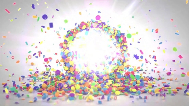Video Reference: Colorfulness, Plant, Balloon, Party supply, Art, Pattern, Symmetry, Font, Circle, Event