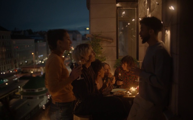 Video Reference: Tableware, Flash photography, Sky, Candle, Event, T-shirt, Fun, Midnight, Darkness, Conversation