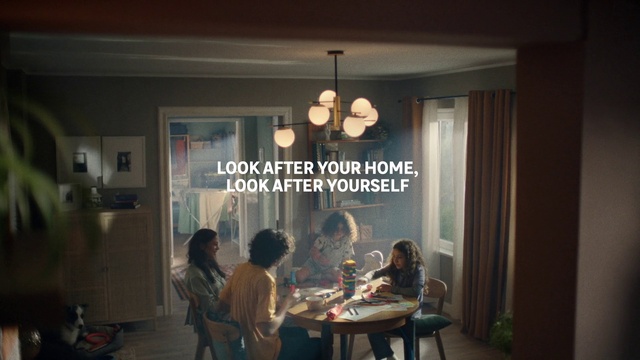 Video Reference: Furniture, Table, Building, Lighting, Interior design, Tints and shades, Art, Curtain, Chair, Event