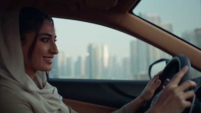 Video Reference: Smile, Daytime, Sky, Photograph, Vehicle, Automotive mirror, Car, Gesture, Window, Plant