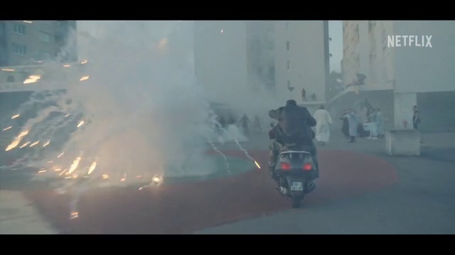 Video Reference: Tire, Automotive lighting, Automotive tire, Motor vehicle, Vehicle, Asphalt, Motorcycle, Pollution, Road, Smoke