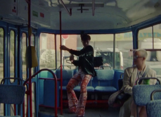 Video Reference: Leisure, Public transport, Passenger, Fun, Recreation, City, Luggage and bags, Sitting, Vacation, Transport