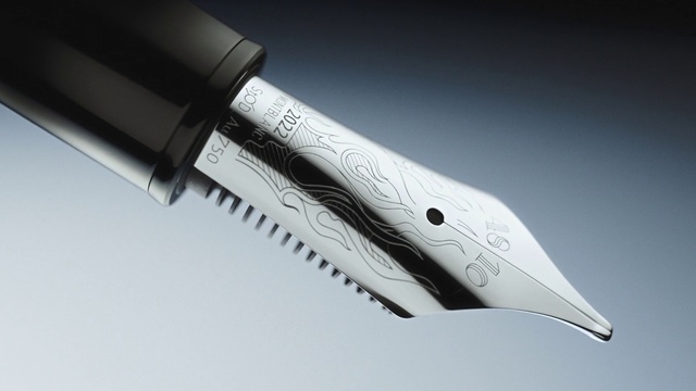 Video Reference: Writing implement, Office supplies, Pen, Font, Aircraft, Aerospace manufacturer, Aviation, Writing instrument accessory, Stationery, Metal