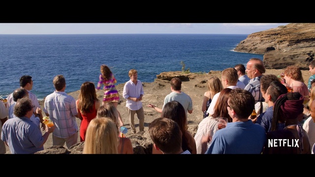 Video Reference: Water, Sky, Shirt, Coastal and oceanic landforms, Travel, Horizon, T-shirt, Leisure, Crowd, Event