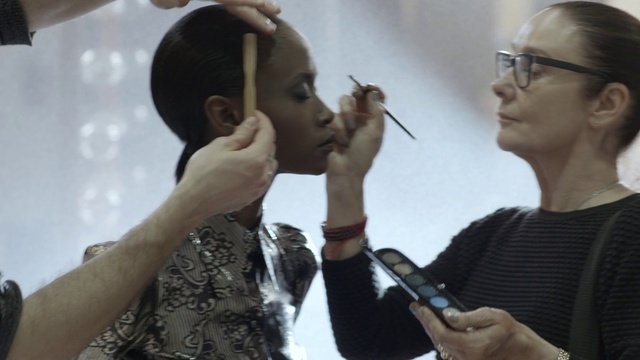 Video Reference: Hand, Mouth, Eyelash, Hearing, Ear, Gesture, Audio equipment, Finger, Eyewear, Microphone