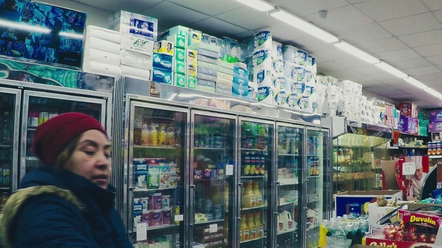 Video Reference: Selling, Customer, Shelf, Market, Retail, Convenience store, Public space, Building, Whole food, Trade