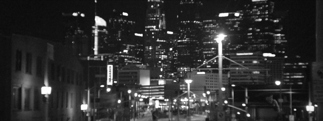 Video Reference: Building, Skyscraper, Black-and-white, Tower block, City, Electricity, Cityscape, Midnight, Darkness, Monochrome photography