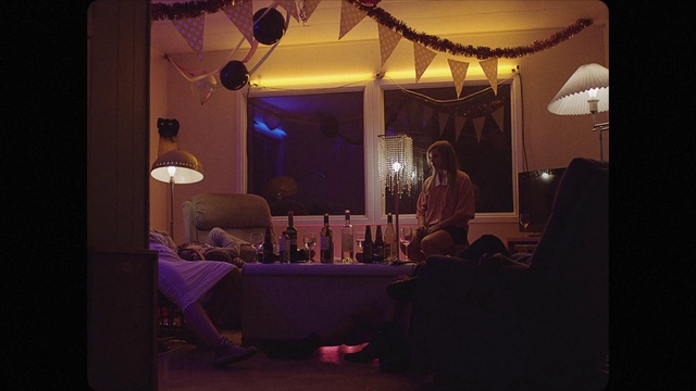 Video Reference: Purple, Table, Interior design, Entertainment, Building, Chair, Decoration, Fun, Event, Stage