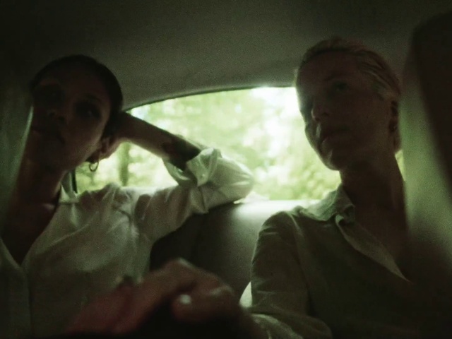 Video Reference: Land vehicle, Mouth, Flash photography, Automotive lighting, Gesture, Comfort, Car, Vehicle door, Tints and shades, Car seat