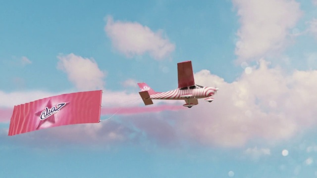 Video Reference: Cloud, Sky, Vehicle, Aircraft, Monoplane, Wheel, Aerospace manufacturer, Propeller, Propeller, Airplane