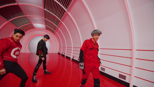 Video Reference: Footwear, Trousers, Outerwear, Product, Flooring, Fun, Red, Magenta, Leisure, Event