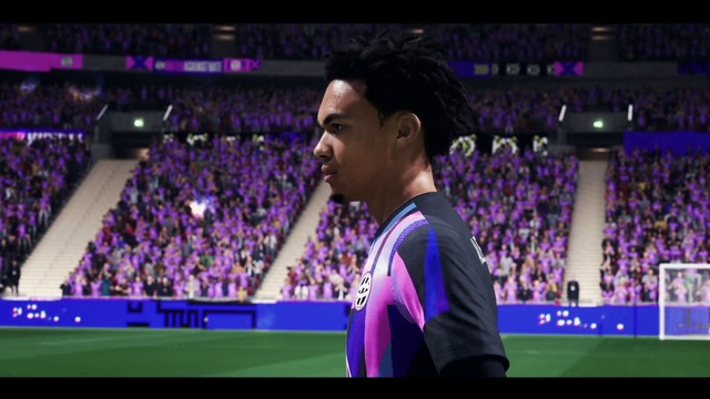 Video Reference: Purple, Player, Entertainment, Fan, Music artist, Competition event, Display device, Fun, Sport venue, Championship