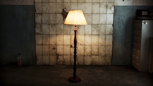 Video Reference: Wood, Lighting, Lamp, Gas, Tints and shades, Shade, Flooring, Lampshade, Darkness, Metal