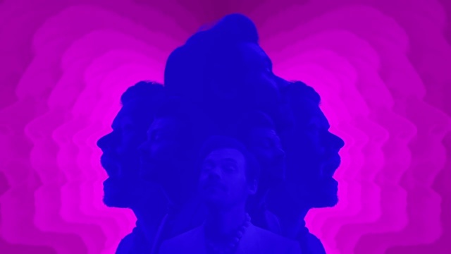 Video Reference: Purple, Gesture, Petal, Violet, Plant, Magenta, Art, Font, Electric blue, Tints and shades