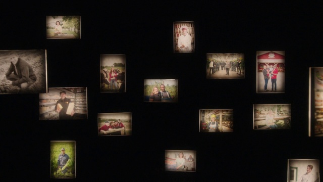 Video Reference: Brown, Black, Picture frame, Art, Space, Font, Darkness, Event, Painting, Exhibition