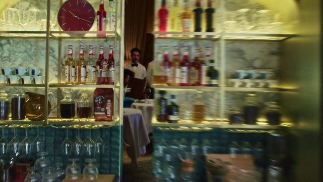 Video Reference: Drinkware, Bottle, Shelf, Shelving, Glass bottle, Barware, Alcoholic beverage, Drink, Retail, Alcohol