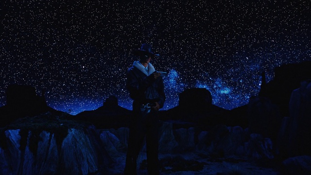 Video Reference: World, Sky, Flash photography, Musical instrument, Astronomical object, Art, Electric blue, Science, Space, Midnight