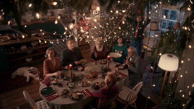 Video Reference: Tableware, Furniture, Table, Decoration, Chair, Drinkware, Stemware, Dress, Fashion, Christmas ornament