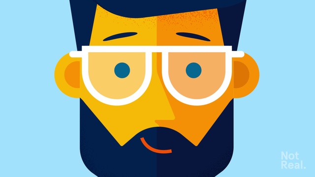 Video Reference: Smile, Happy, Gesture, Cartoon, Font, Art, Eyewear, Bird, Animated cartoon, Illustration