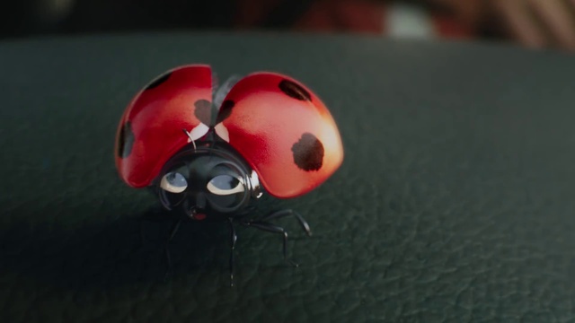 Video Reference: Insect, Ladybug, Arthropod, Beetle, Toy, Pest, Snout, Stuffed toy, Personal protective equipment, Parasite