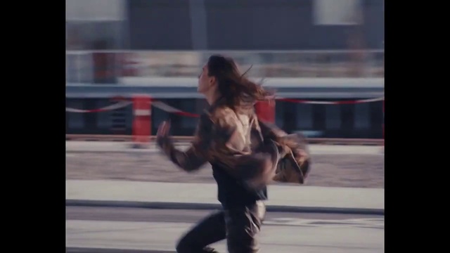 Video Reference: Street fashion, Gesture, Waist, Travel, Luggage and bags, Human leg, Happy, Eyewear, Road, Bag